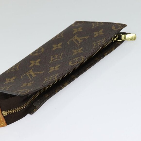 LOUIS VUITTON Monogram Bucket PM Accessory Pouch LV Auth 125037 - Picture 7 of 16